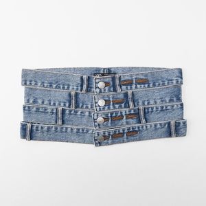 Zara Denim Sash Belt